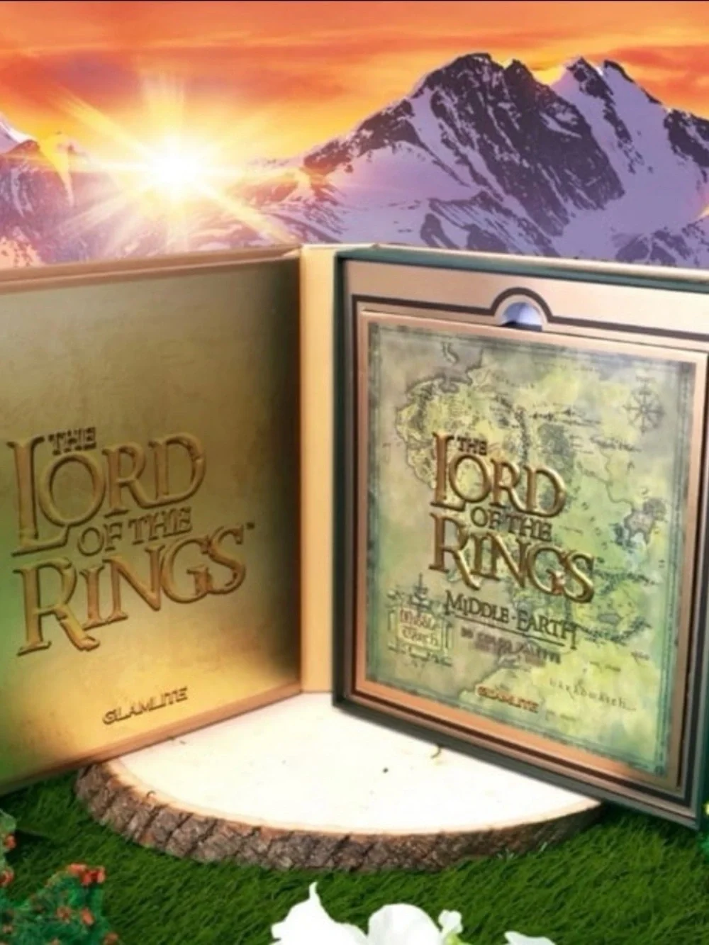 Glamlite x The Lord of The Rings Middle-Earth Eyeshadow Palette Limited Ed - NIB